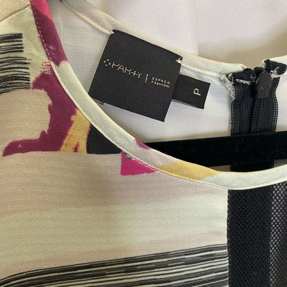 Espaco Fashion stunning full length dress abstract cut outs mesh detail, size M - Picture 6 of 11